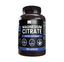Ingrédients originaux purs Citrate de magnésium (365 Capsules) Pas de Magnésium ou de Rice Fillers, Toujours Pure, Verified Lab