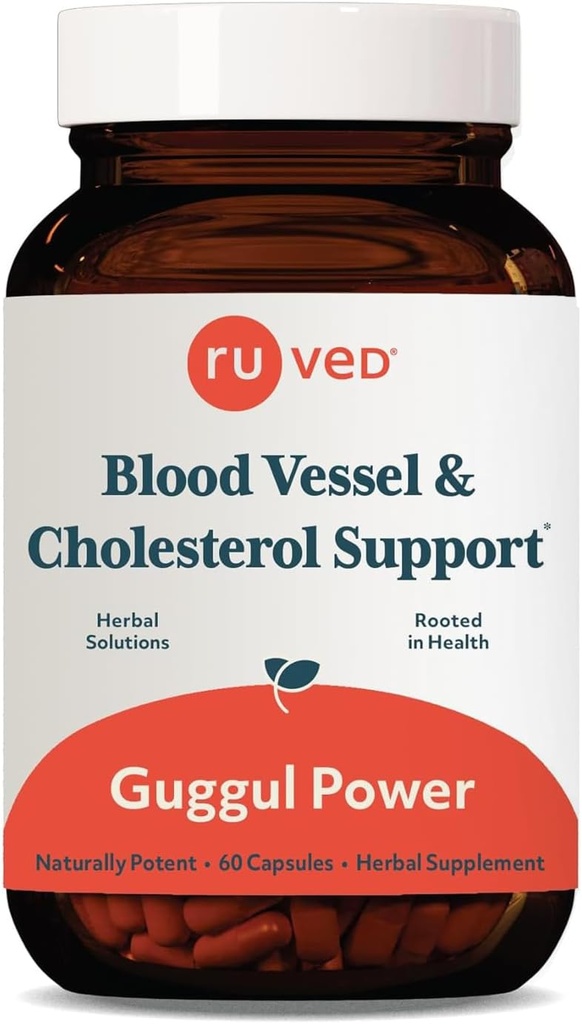 Ayush Herbs Guggul Power - Vitamines métaboliques pour les femmes et les hommes, pilule quotidienne, supplément de santé métabolique pure et naturelle avec Guggul - 90 capsules végétariennes (1 comte)
