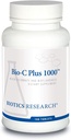 Recherche en biotique Bio C Plus 1000 Antioxydant, haute puissance, bioflavonoïdes, soutient une réponse immunitaire saine, construit collagène, peau saine, cartilage et soutien articulaire 100 comprimés