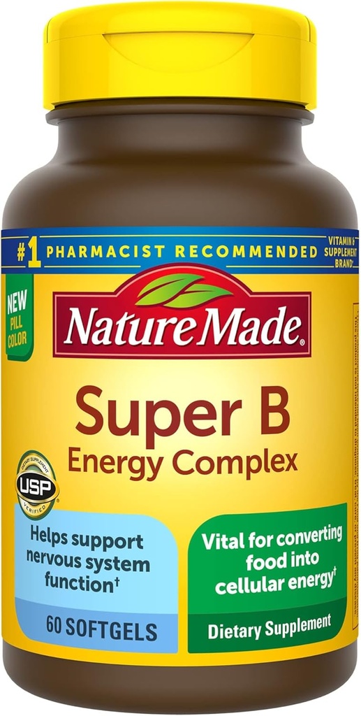 Super B Energy Complex, complément alimentaire pour le soutien de la...
