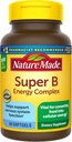 Super B Energy Complex, Dietary Supplement for Brain Cell Function Support, 60 Softgelss,…