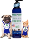 Gel d'argent colloïdal HOLISTIC PET CARE – Gel naturel de guérison pour animaux de compagnie, formule non irritante pour les irritations cutanées, les abrasions mineures et la sécheresse, apaisant et doux, bouteille de 8oz