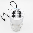 Kit générateur d'argent colloïdal AirMixPRO – ensemble de 7 pièces avec plaques d'argent pur, compteur TDS, ioniseur d'eau, sac de voyage (paquet de 1)
