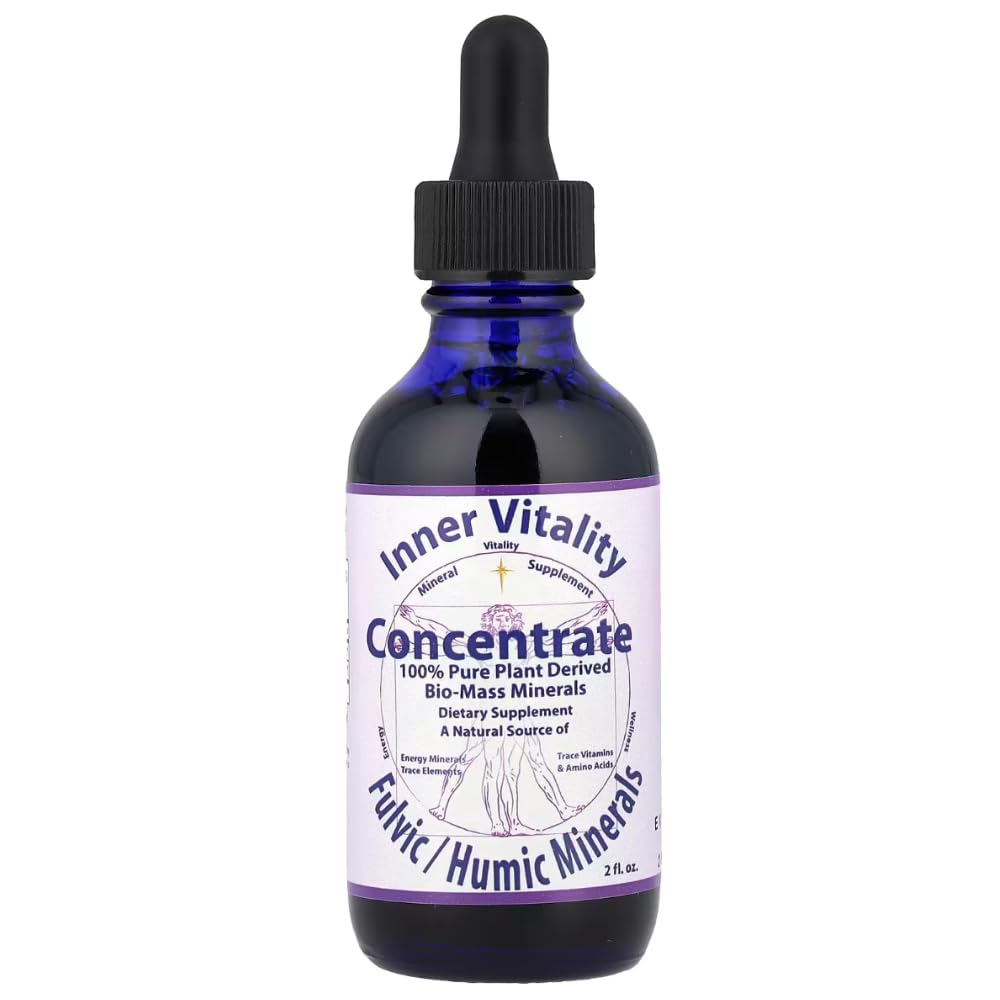 Vitalité intérieure, concentré, minéraux fulvic/humiques, 2 fl oz
