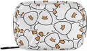 Pill Box Cute Duck 7 Day Pill Case Travel Pill Organizer Bag with Zipper Portable Weekly Vitamine Medicine Supporter Pouch Bag