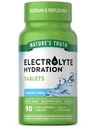 La vérité de la nature Comprimés d'électrolyte de la Comprimé , Non Sucre , 90 Compte , Vegan , Non-OGM et sans gluten , Supplément d'hydratation avec minéraux