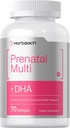 Horbäach Multivitamine prénatale pour femmes avec DHA, fer et acide folique