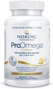 Nordic Naturals ProOmega, Saveur de citron - 60 gels doux - 1280 mg Oméga-3 - Huile de poisson à haute puissance avec EPA et DHA - favorise la santé du cerveau, des yeux, du coeur et des immunes - non-OGM - 30 portions