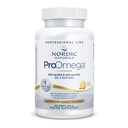 Nordic Naturals ProOmega, Saveur de citron - 60 gels doux - 1280 mg Oméga-3 - Huile de poisson à haute puissance avec EPA et DHA - favorise la santé du cerveau, des yeux, du coeur et des immunes - non-OGM - 30 portions