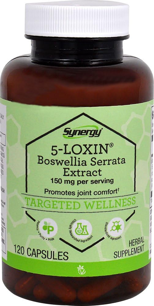 Extrait de Boswellia 5-Loxin®-AKBA de Vitacost Synergy -- 150 mg par portion - 120 gélules