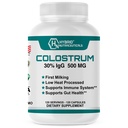 Suppléments Nutraceutiques Hybrides Bovin Colostrum - Muscle Building - Soutien immunitaire - Digestion puissante - Supplément Lactoferrine (120 Capsules Colostrum - 500mg - 30% IgG)