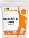 BulkSupplements.com Poudre de seigle d'or - Supplément à base de plantes, provenant de la racine de seigle d'or - Vegan & sans gluten, 1g par portion, 100g (3.5 oz) (paquet de 1)