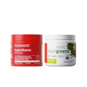 Humann SuperBeets Black Cherry Powder & HeartGreens Powders