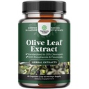 Potent Olive Leaf Extract Capsules - Supplément antioxydant à haute résistance avec Pure Olive Leaf avec 20 % d'oleuropein - Supplément santé cardiaque à base de plantes - Vegan Non-OGM & Sans gluten (2 mois d'approvisionnement)
