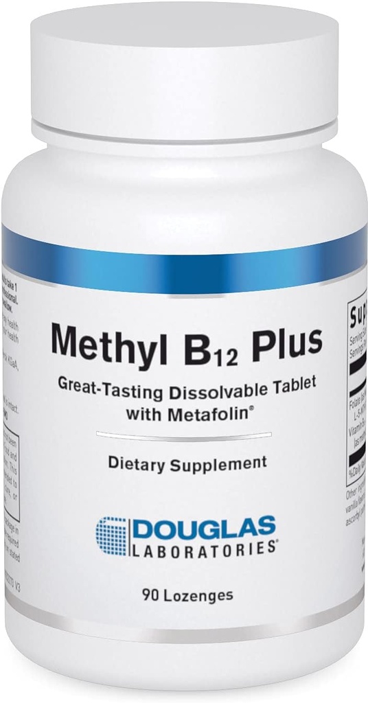 Douglas Laboratories Methyl B12 Plus: appui au métabolisme, à l'énergie, à la production de cellules sanguines, au système nerveux et aux hormones
