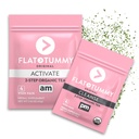 Thé tummy plat – 2 étapes, programme de 4 semaines – Detox Tea pour stimuler l'énergie et réduire le bloom* - Tout le nettoyage de détox naturel avec thé vert, baume de citron, dandelion, fenouil, et plus - Support de digestion