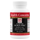 Préoccupations de santé Coptis Purge Fire Formula – Supplément de soutien pour la peau, la gorge, le sinus et l'immuno – Nettoyez les plantes avec Coptis, Isatis, Skullcap, réglisse – Médecine traditionnelle chinoise – 90 capsules