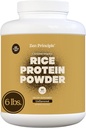Principe Zen Protéine de riz brun biologique 6 LB. USDA certifié biologique. Sans saveur. Non-OGM. Vegan.