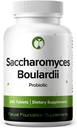 Saccharomyces Boulardii Probiotic Supplement 240 Tablets 3 Billion CFU Probiotics for Men & Women Supports Intestinal Digestive & Gut Health (240, Saccharomyces Boulardii)