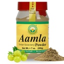 AYURVEDA BASIQUE Poudre Amla 7.05 Oz (200gm) (100%) 100% brut et naturel de baies de Goose (Amalaki) pour les cheveux, la peau et l'immunité.