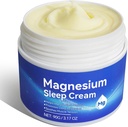 Crème de magnésium,Huile de magnésium,Crème de magnésium pour le sommeil,Femelle,Apaisant la tension musculaire,Lait de magnésium pour la relaxation,3.17oz