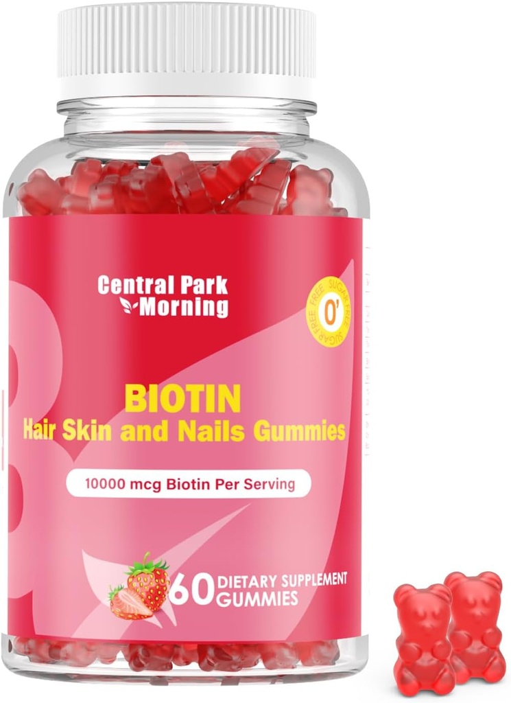 Gommies Biotin pour cheveux, peau et ongles