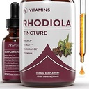 Rhodiola Rosea Tecture: Rhodiola: Extrait de Rhodiola pour l'énergie, l'endurance, le soutien cognitif et bien plus encore.
