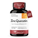 Sandhu's Zinc Quercetin 120 Capsules Végétariennes (Pack de 1).