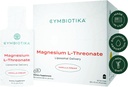 CYMBIOTIKA Magnésium liposomique L-Thréonate 1300 mg – Magnésium à haute absorption pour la santé du cerveau, la mémoire, le focus et le stress – favorise la clarté mentale et l'équilibre d'humeur, fabriqué aux États-Unis, 1 mois d'approvisionnement