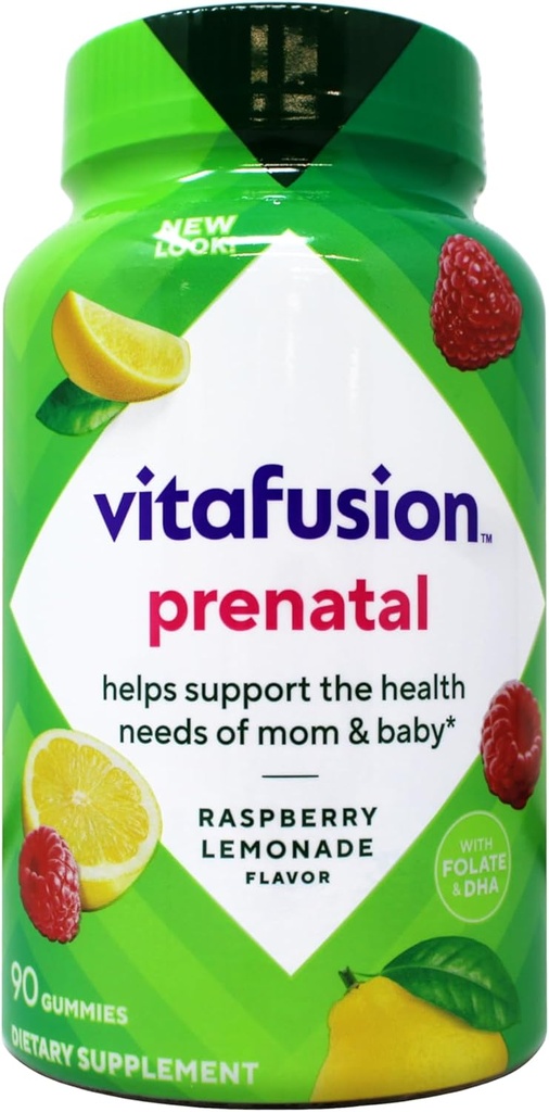 Vitafusion PreNatal Gummy Vitamins, 90ct