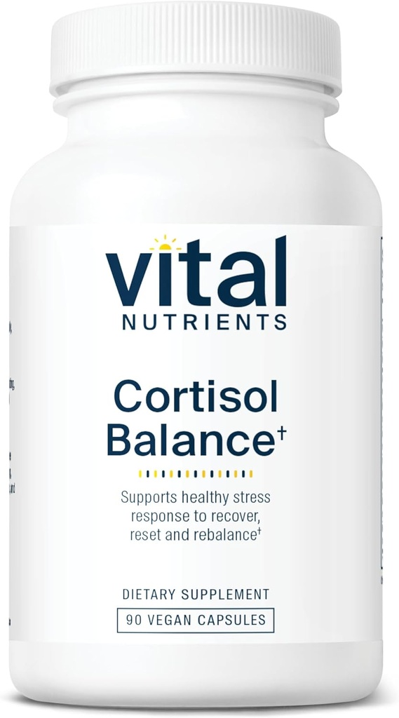 Nutriments vitaux Cortisol Balance de l'Ashwagandha & Magnésium pour la relaxation