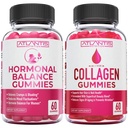 Atlantis Nutrition Balance hormonale SPM Relief 60 Gummies + Collagène 60 Gummies