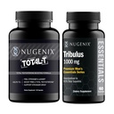 Nugenix Essentials Tribulus Terrestris Extract et Total-T Testostérone Booster pour les hommes