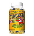 Stacker 2 gélules de brûleur de graisse, sans éphédra, bouteille de 100 tasses