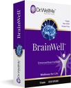 Dr.WellMe- Nootropic Cerveau Booster Supplément avec Turmeric & Ginkgo Biloba pour les hommes et les femmes – L-Theanine, vitamine D3 pour améliorer la mémoire, la concentration et la santé cognitive – Capsules végétaliennes (30 comte)