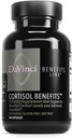 DaVinci Labs Cortisol Benefits - Supplément diététique pour soutenir les niveaux de cortisol sains et la santé adrénale - avec extrait d'Ashwagandha, racine de roquette de Rhodiola et plus - sans gluten -60 capsules végétariennes