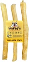 Woofley's 12 pouces Pure Collagen Sticks pour chiens (3 comte) - Chews pour chiens moyens et grands - Bully Stick Rawhide Alternative