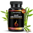 TRIO NUTRITION Abondance capillaire: supplément de vitamine naturelle pour la croissance des cheveux, les ongles forts et la peau lisse.