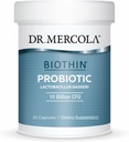 Dr Mercola Biothin Probiotic - Supplément de santé digestive - soutient le métabolisme sain - sans OGM, sans gluten et sans soja - 30 capsules à libération différée (30 portions)