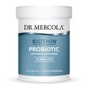 Dr. Mercola Biothin Probiotic - Lactobacillus Gasseri BNR17 - Supports Digestive Health & Metabolism - 30 Delayed-Release Capsules (30 Servings)