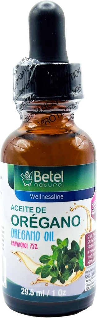 Betel Natural Premium Origan Huile 75% Carvacrol - 1 fl oz