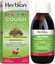 Herbion Naturals Sirop de toux pour les enfants 5fl Bon supplément de dégustation avec le miel naturel et l'arôme aide à soulager la toux favorise l'immunité de fonction pulmonaire saine pour les enfants 13 et plus., vert, cerise, 5 Fl Oz