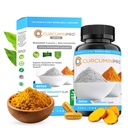 curcuminpro Capsules de detox.com Supplément curcuma biologique avec BioSoluble BCD & Natural Bentonite Clay.com Mélange de Curcumine Vegan à haute absorption pour le mieux-être Gut et Cœur.