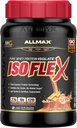 ALLMAX Nutrition ISOFLEX Isolation des protéines de lactosérum, Caramel Macchiato - 2 lb - 27 grammes de protéines par scoop - Zéro gras et sucre - 99% Sans lactose - Sans gluten et sans soja - Environ 30 portions