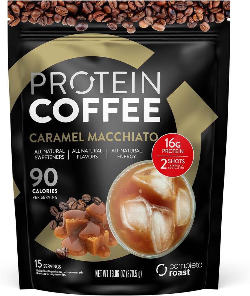 Protéines complètes de café Caramel Macchiato Roast