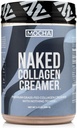 Naked Collagen Mocha Cafe Creamer - Collagen Creamer pour café - Sans lait, sans gluten, sans OGM - Soutien cheveux, peau et ongles - 40 portions