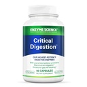 Enzyme Science Critical Digestion - enzymes digestives pour les femmes et pour les hommes avec des probiotiques - Soutien de puissance élevée pour la digestion - Santé digestive – Enzimas digestivas y probioticos - 90 Capsules