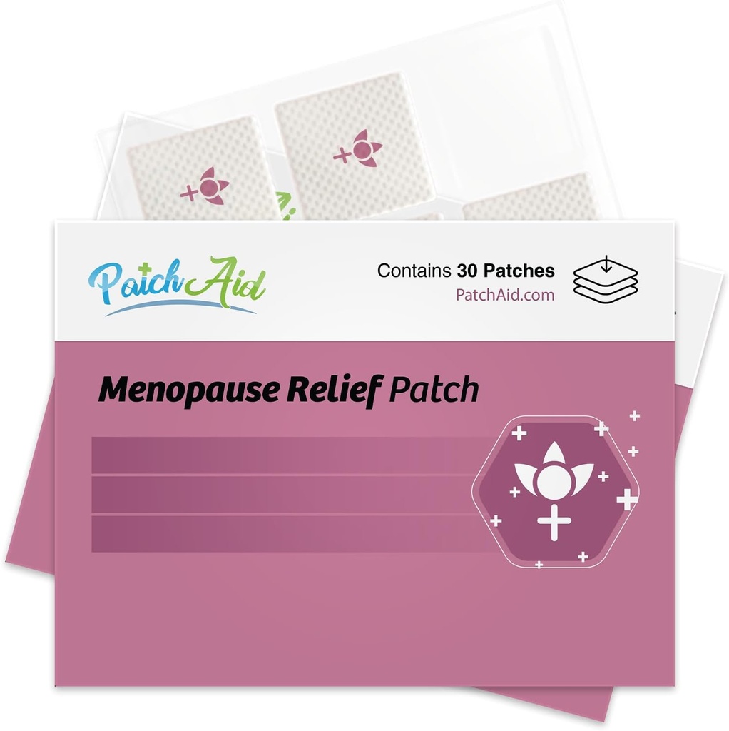 PatchAid Ménopause Relief Topic Patch 30 jours