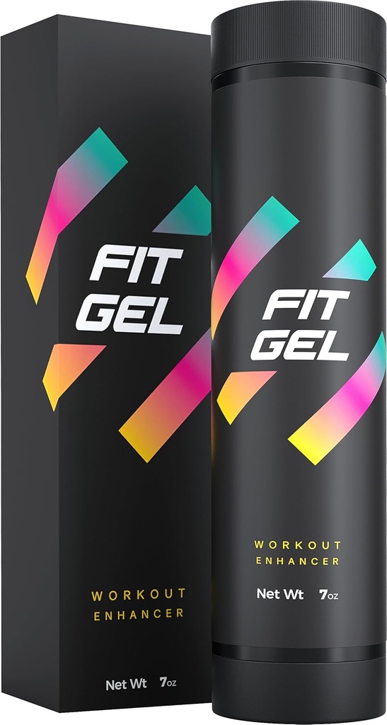 FitGel Sweat Enhancer Roll-On Gel Stick – Booster d'entraînement thermogénique pour la sueur maximale – Grande taille de 7,7 oz – Applicateur Twist facile – Idéal avec coupe-main – Formule d'utilisation quotidienne améliorée
