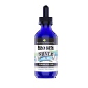 The Food Movement Co. Black Earth Silver 20ppm 4 oz Dropper - Argent colloïdal végétal liquide avec acides humiques et fulvic et minéraux traces pour la digestion, le soutien immunitaire et la santé du corps entier